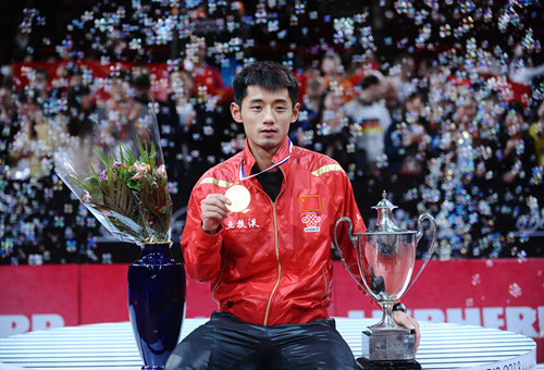 韩国队力克法国队，张继科扛起全队的简单介绍