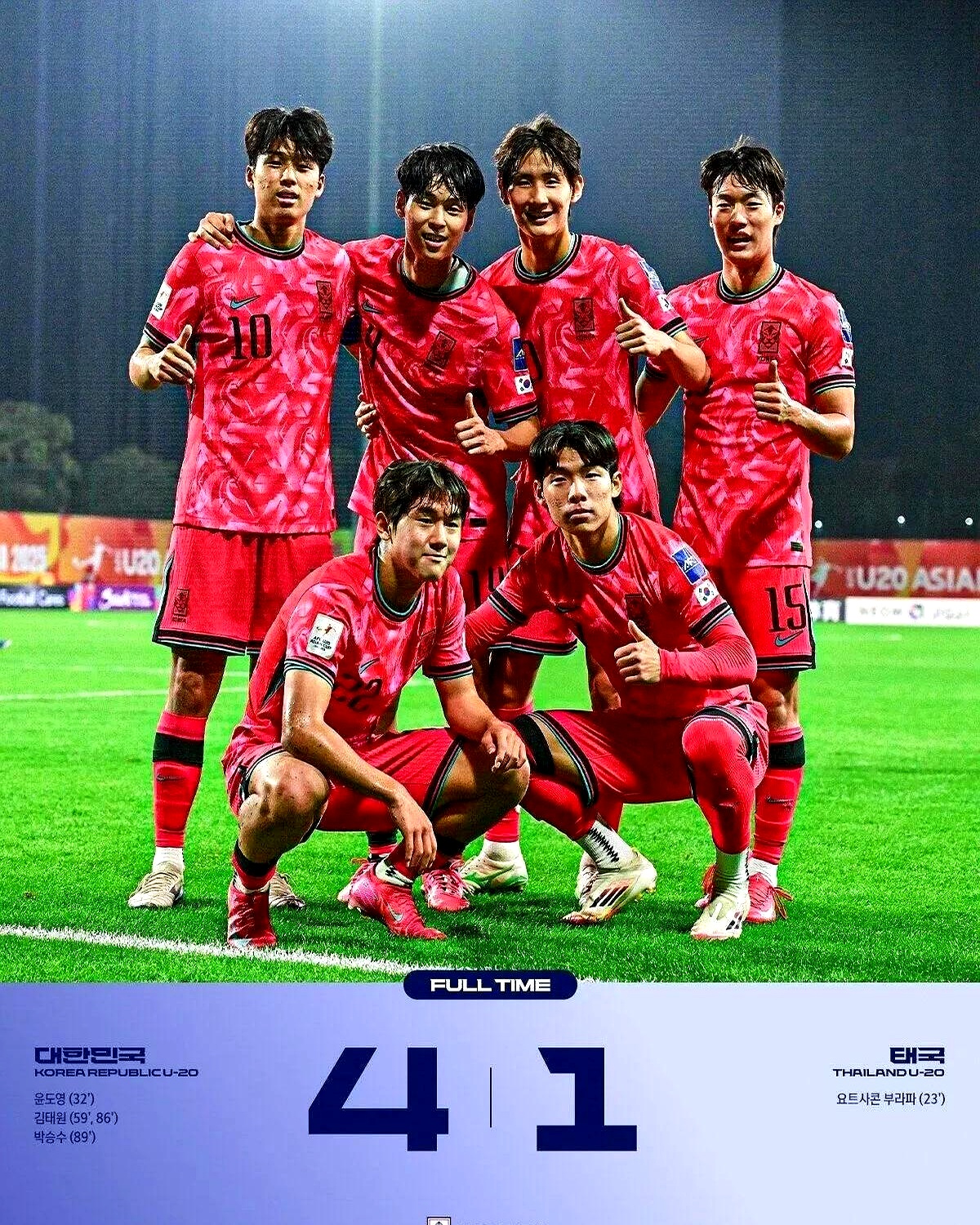 开云官网-韩国队碾压泰国队，安赛龙统治全场